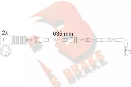 Контакт (R BRAKE: 610474RB)